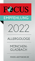 Focus Empfehlung 2022: Allergologe Mönchengladbach
